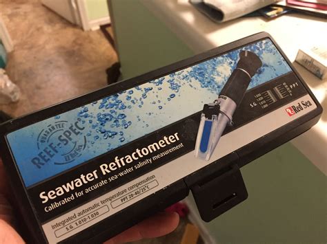 refractometer calibration rodi|Lesson learned about using R/O for refractometer calibration.